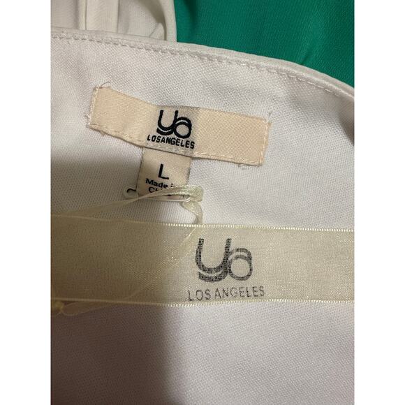 Ya Los Angeles Striped Sleeveless Mini Dress - Size Large - NWT - Picture 2 of 8